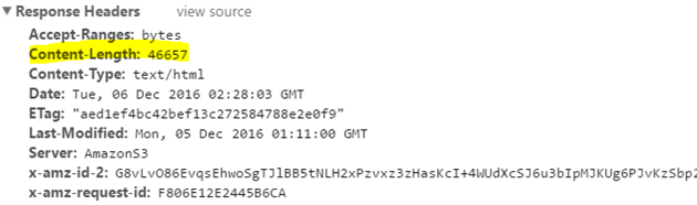 Enable GZIP compression for Amazon S3 hosted website in CloudFront
