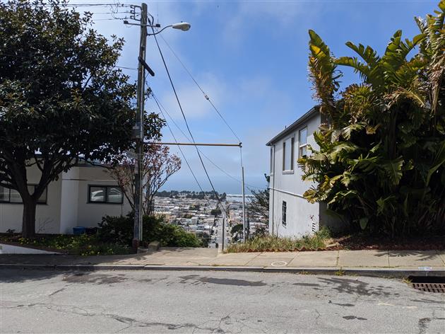 On the way back from Grand View park