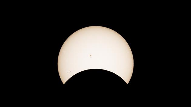 Partial solar eclipse on April 8, 2024