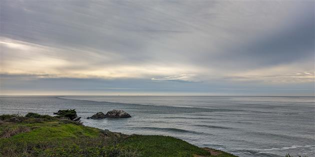 Tide Line from Lands End
