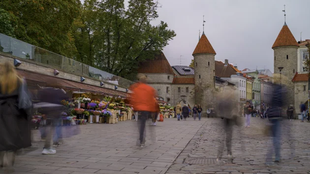 Viru Gate in Tallinn