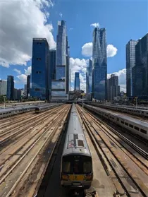 West Side Storage Yard at Hudson Yards in New York